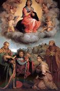 Andrea del Sarto Our Lady of the four-day Saints glory painting